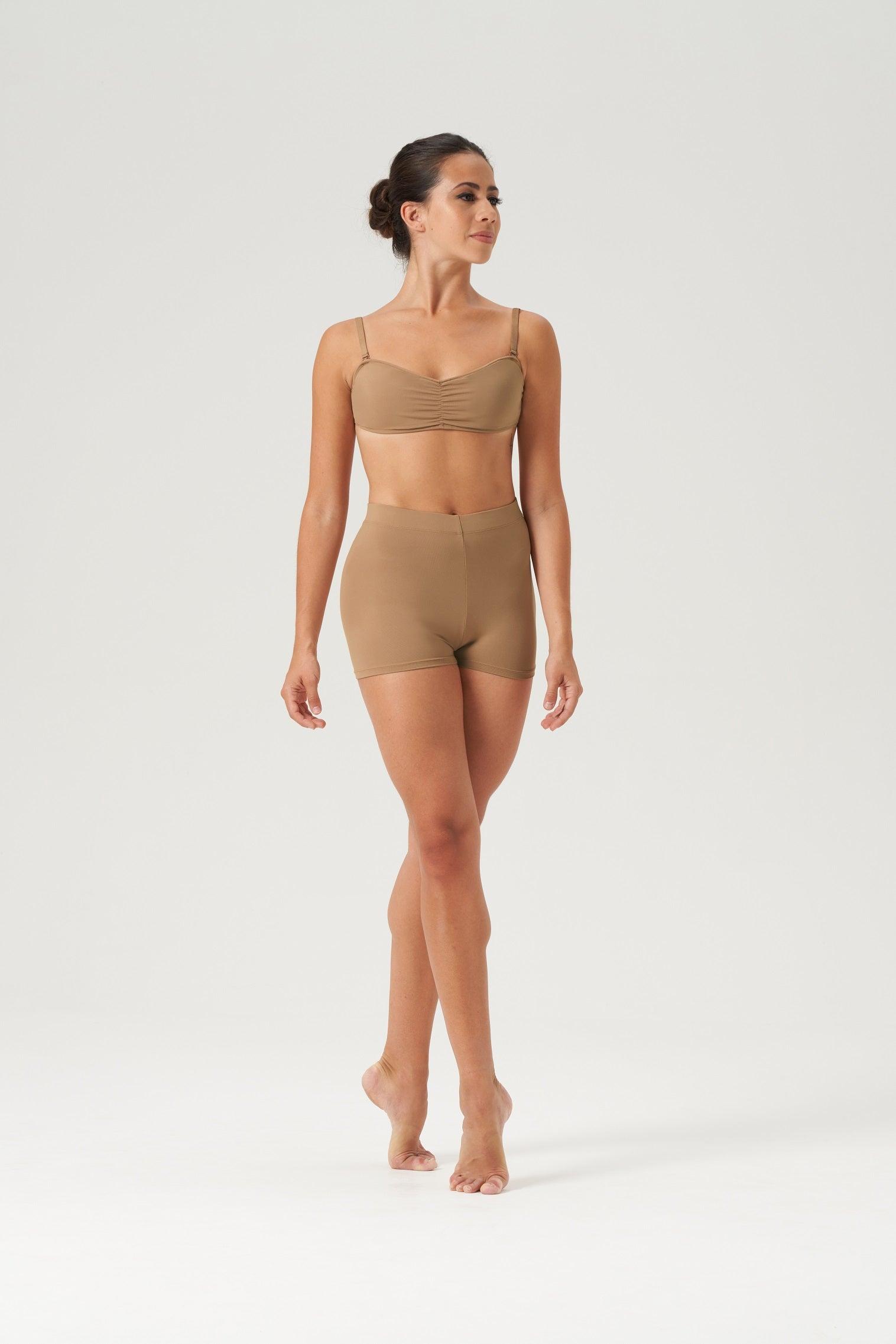 Bloch Women's Vela Bandeau Bra - Seamless Comfort for Yoga, Dance & Everyday Wear