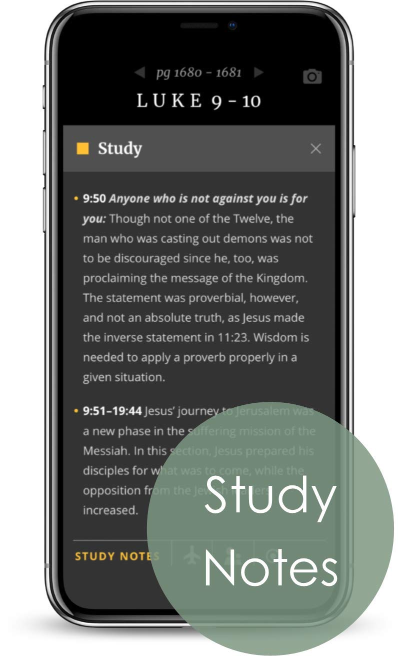 Large Print Thinline Bible - Genuine Leather Navy Blue for Devotion & Study