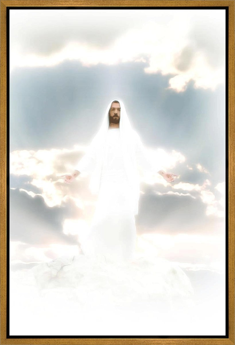 Behold My Beloved Son - Hear Him Gallery Wrap Canvas Art - Inspirational Christian Wall Decor for Home, Church & Office