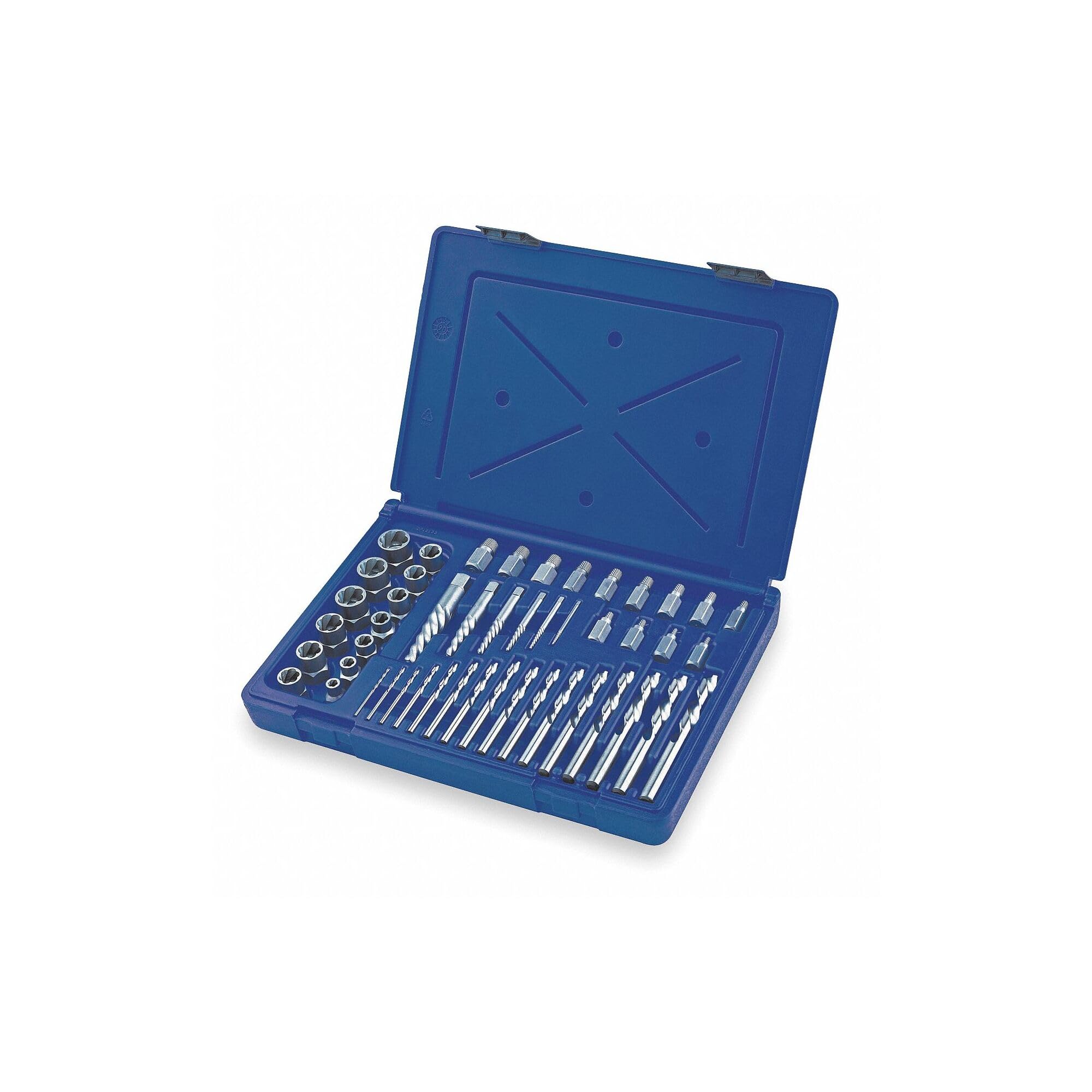 IRWIN HANSON 48-Piece Master Extraction Set (3101010) - Professional Bolt & Screw Remover Kit for Automotive, Machinery & Home Repairs