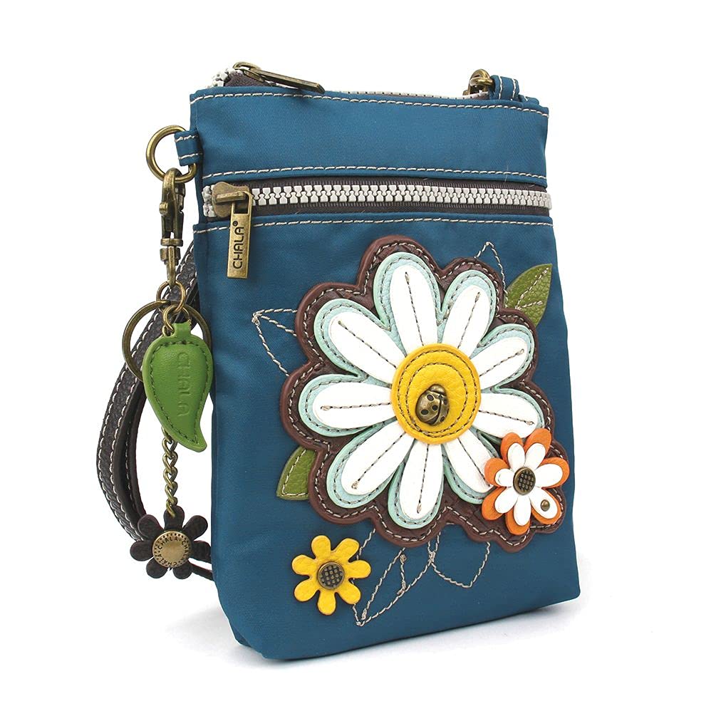 Chala Handbags Daisy Venture RFID Blocking Crossbody Phone Purse for Women - Stylish & Secure Everyday Carry for Work, Travel & Shopping