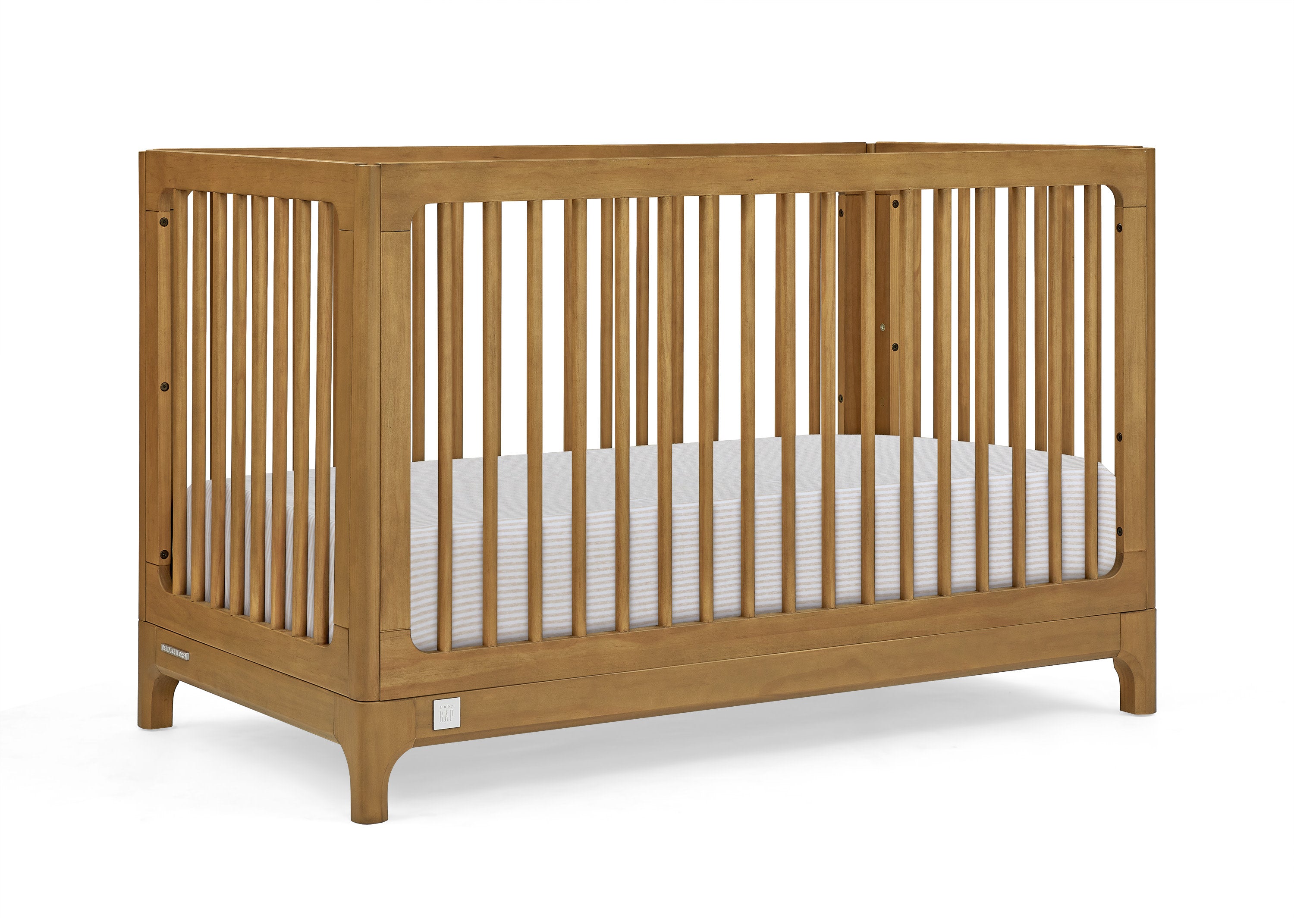 BabyGap Wren 4-in-1 Convertible Crib - Nursery Furniture for Newborn to Toddler | Safe & Stylish Baby Bed for Nursery, Bedroom & Daycare