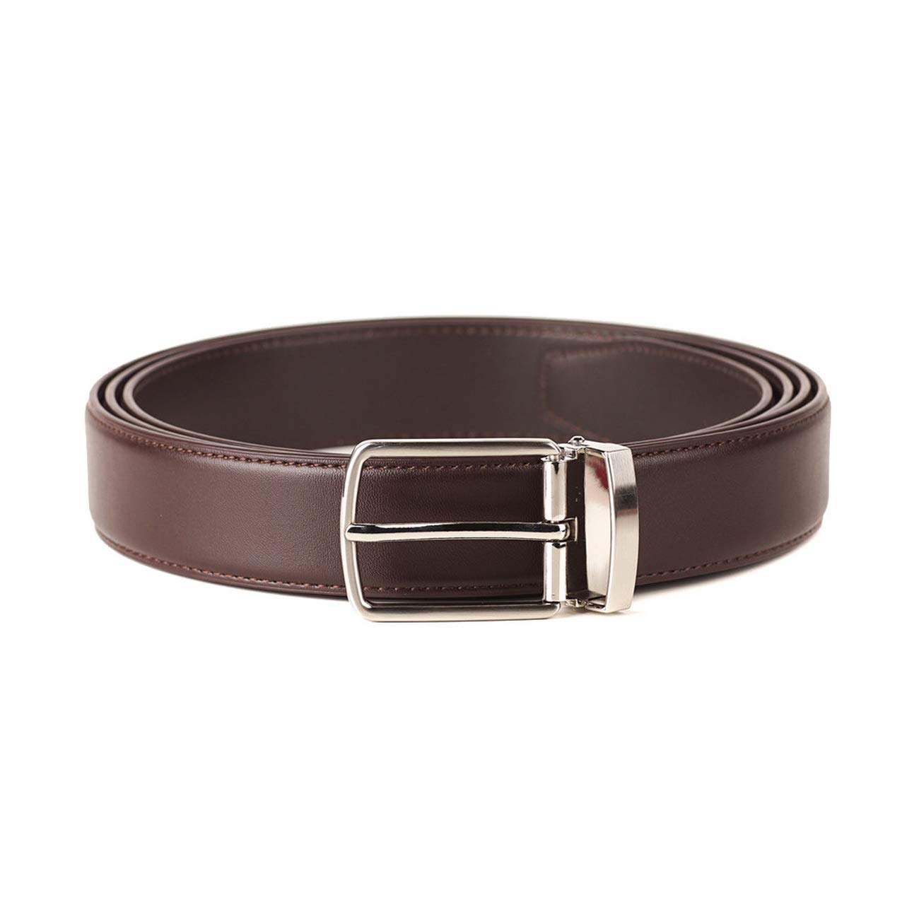 Men's Big & Tall Leather Belt - Adjustable 36