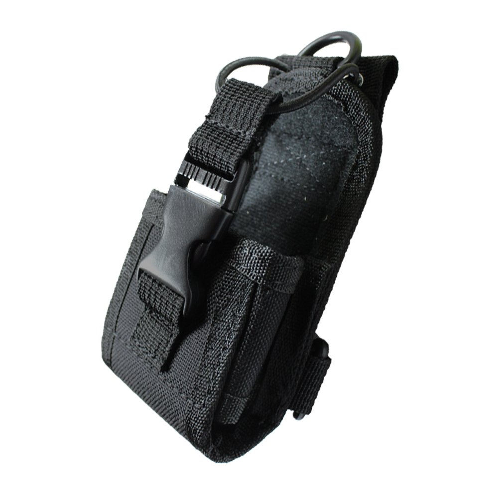 Durable Two-Way Radio Protective Case Pouch for Icom Motorola Kenwood Yaesu Baofeng Wouxun Puxing (Large Size) - Perfect for Outdoor Adventures, Construction Sites & Emergency Communication