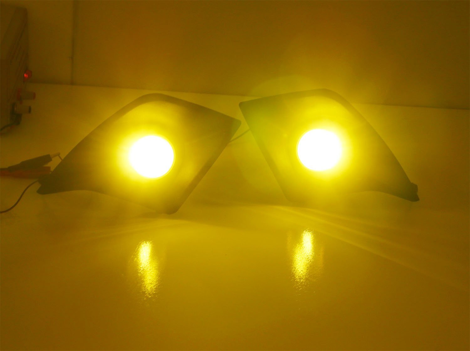 JDM 15W Projector Yellow LED Fog Light Kit - Direct Fit for 2014-2016 Lexus IS F Sport | Enhanced Visibility for Night Driving & Foggy Conditions