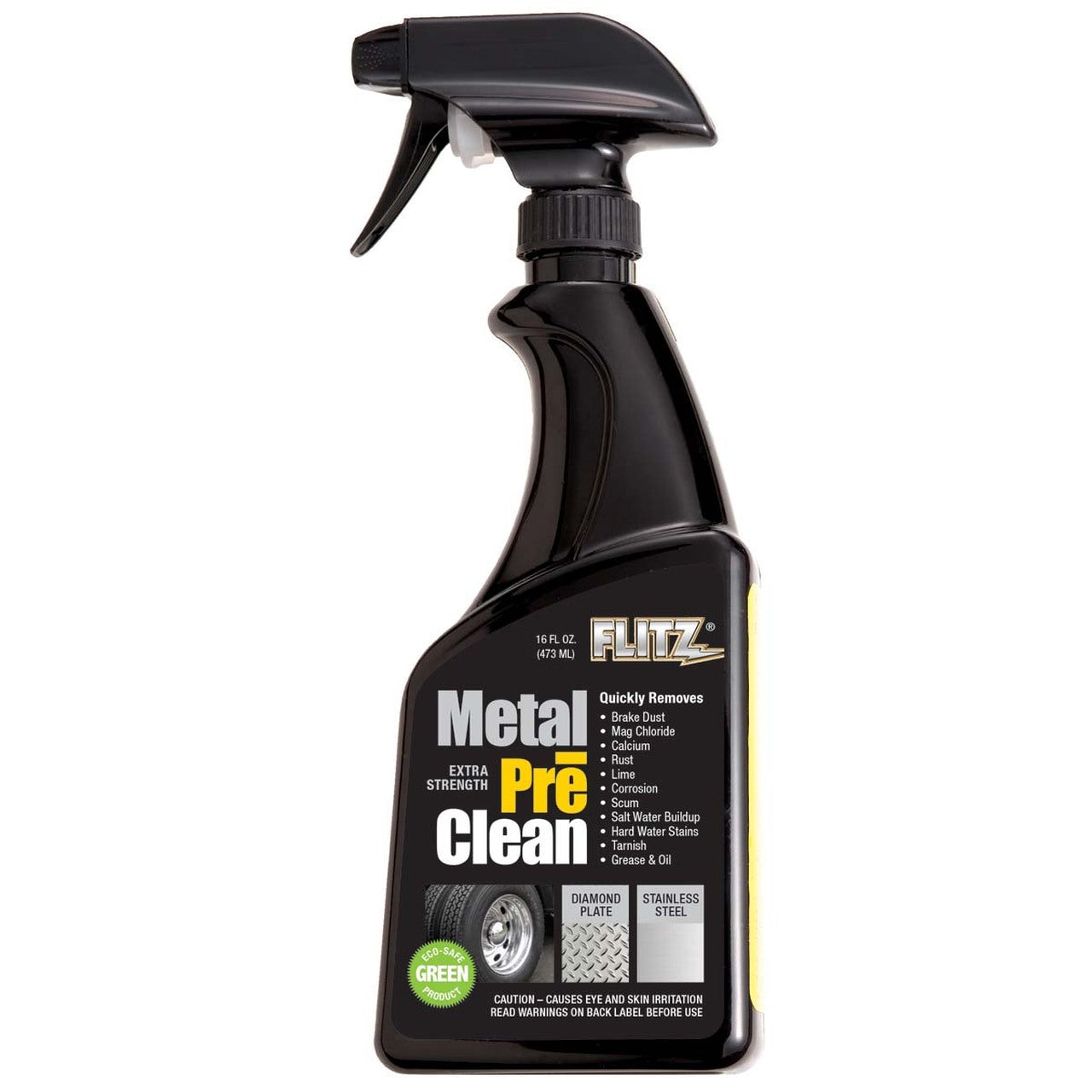 Flitz Industrial Strength Metal Pre Cleaner - Heavy Duty Metal Polish & Cleaner for Stainless Steel, Aluminum, Chrome - Perfect for Automotive, Marine & Household Metal Surfaces