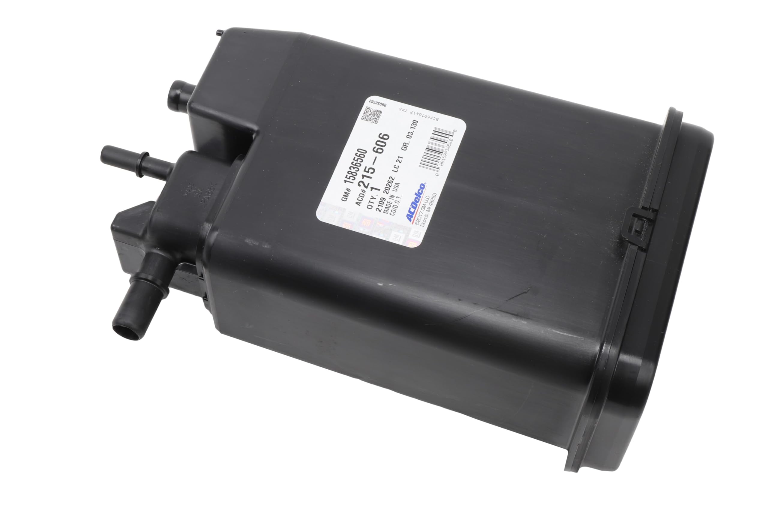 ACDelco 215-606 GM Original Equipment Vapor Canister - Replacement Fuel Evaporative Emission Control System for GM Vehicles | Perfect for Chevy, GMC, Buick & Cadillac Models