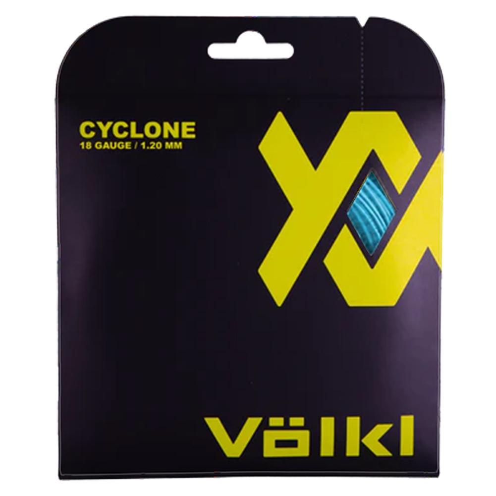 Cyclone 18g Tennis String Neon Blue | High-Performance Polyester Tennis Racket String | Perfect for Competitive Play & Recreational Tennis