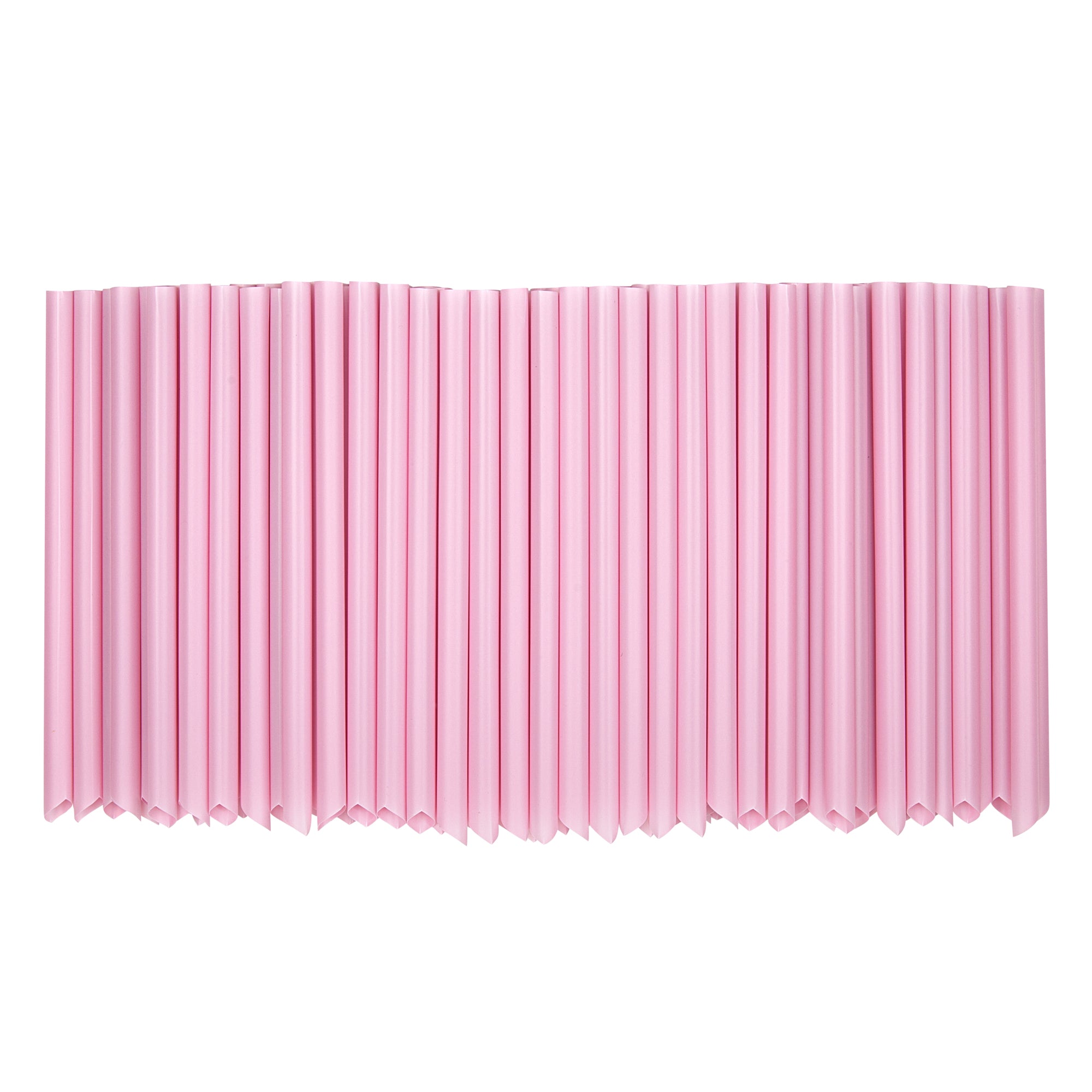 Eco-Friendly Extra Wide Boba Straws - 1000 Count Box | Pink PLA Plastic, Compostable, Pointed Tips | Perfect for Bubble Tea, Smoothies & Iced Coffee Drinks