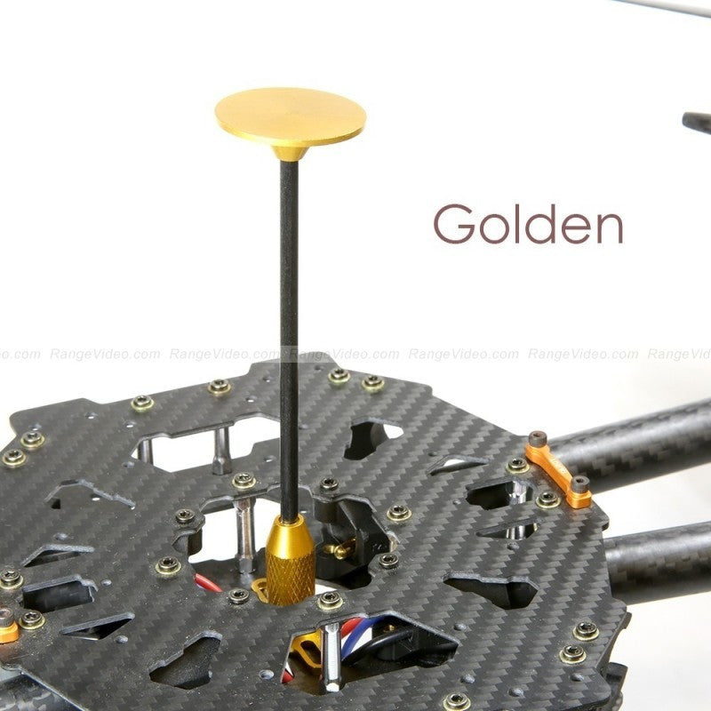 Universal GPS Folding Antenna Base - High Gain Signal Booster for Car, Boat & RV - Waterproof & Adjustable Mount for Enhanced Navigation