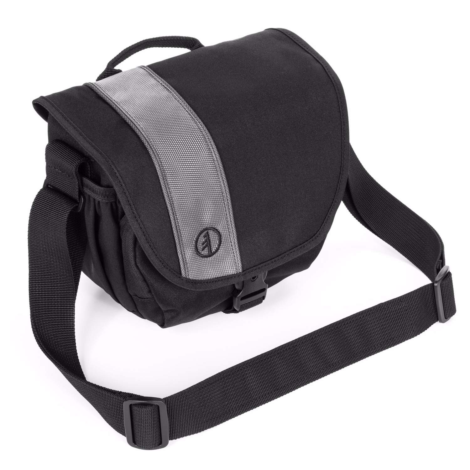 Tamrac Rally 2 v2.0 DSLR Camera Bag - Waterproof Shoulder Bag for Compact Mirrorless Cameras & Photography Accessories with Tablet Sleeve - Perfect for Travel, Street Photography & Outdoor Shoots - Black