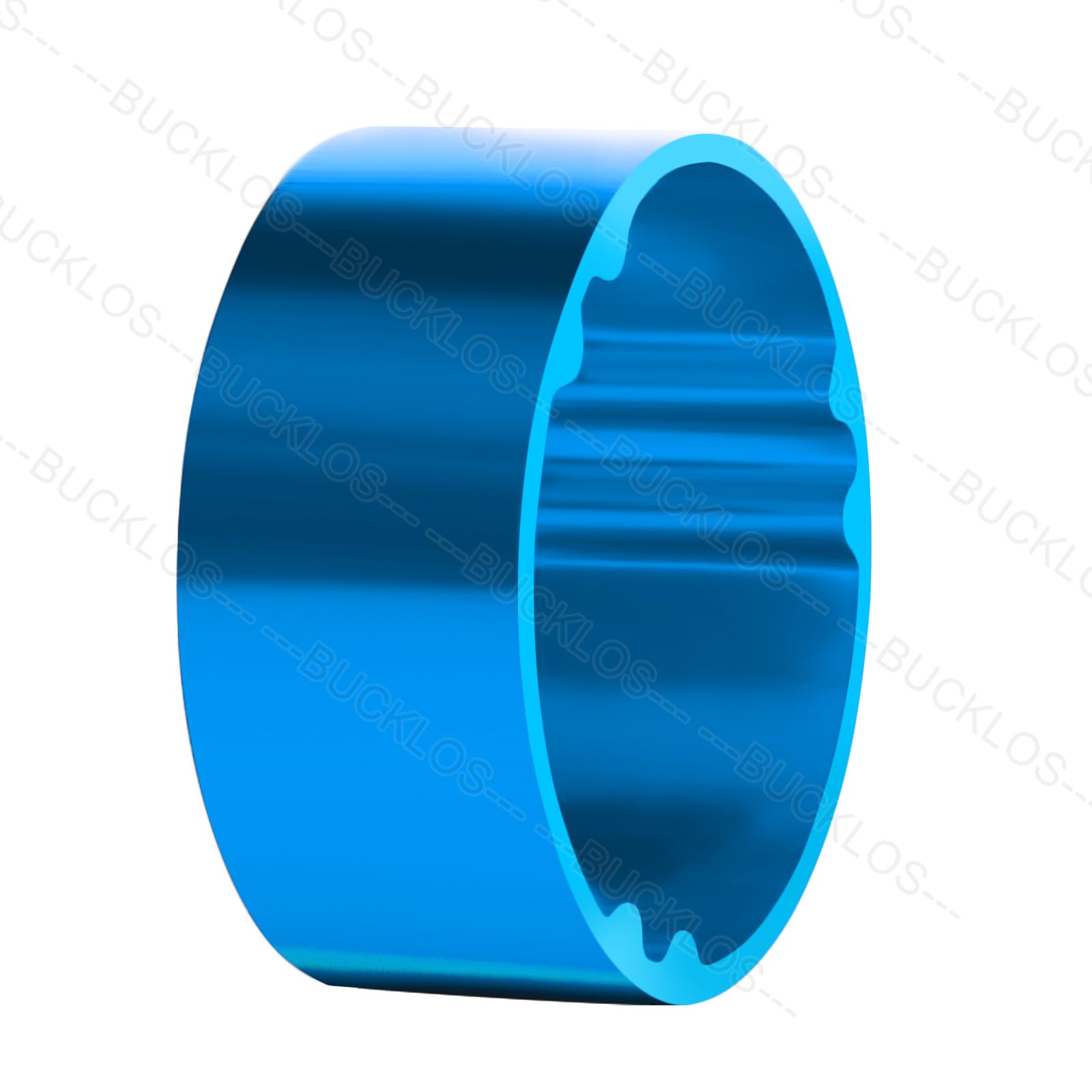 BUCKLOS 11PCS Aluminum Carbon Fiber Headset Spacers for Bike 1-1/8