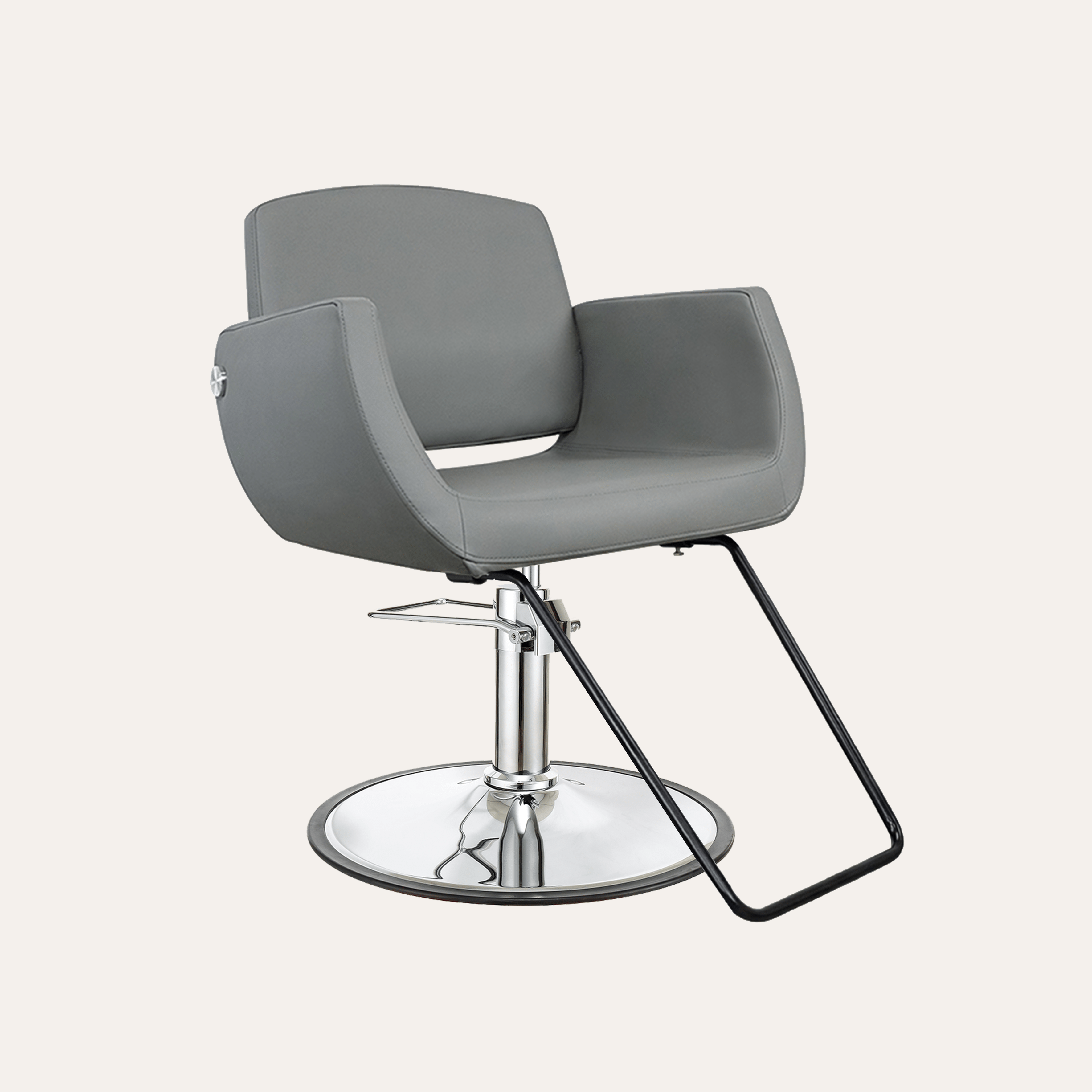 Professional Denver Salon Chair for Hair Styling & Barbering - Heavy Duty Hydraulic Beauty Salon Chair with Adjustable Height & Swivel Base - Perfect for Hair Salons, Barber Shops & Home Use
