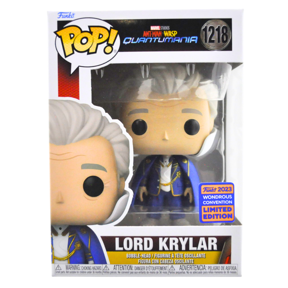 Funko Pop! Lord Krylar Ant Man and The Wasp Quantumania Exclusive Collectible Figure - 2023 Wondrous Convention Limited Edition - Perfect for Marvel Fans and Pop Culture Collectors