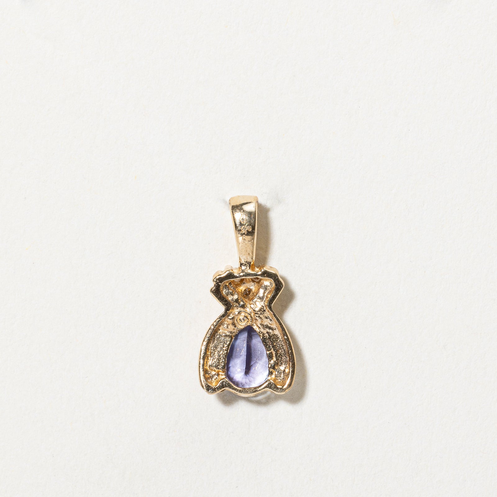 Exquisite 0.65ct Tanzanite & 0.03ct Diamond Pendant Necklace - 925 Sterling Silver Jewelry for Women - Perfect Gift for Anniversary, Birthday & Special Occasions