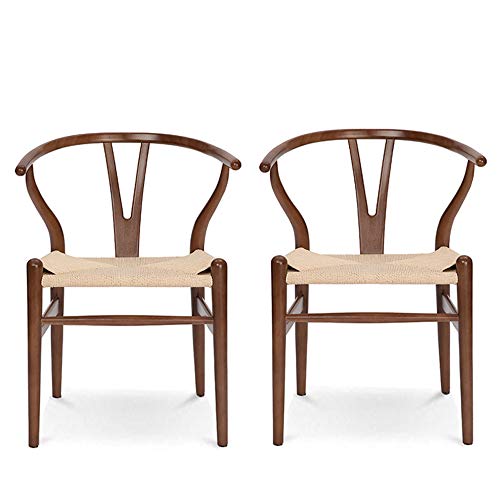 Ash Wood + Walnut - 2 Chair