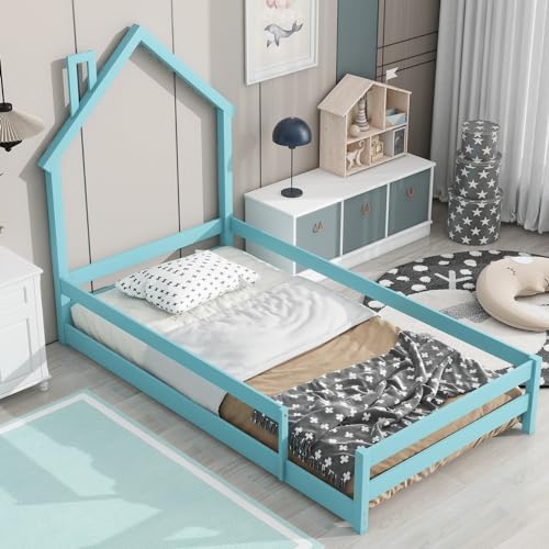 Light Blue + Headboard