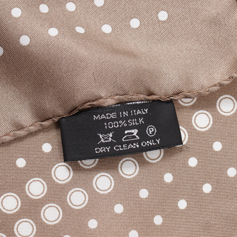 Tom Ford Dot Print Pocket Square - Stylish Silk Accessory for Men's Suits, Weddings & Formal Events