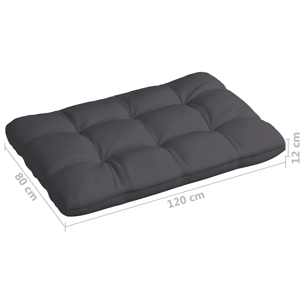 5-Piece Universal Pallet Sofa Cushion Set - Thick Padded Seat Cushions Replacement for Chaise Lounger, Outdoor Patio, Garden & Decorative Chairs - Waterproof & Comfortable for Backyard, Poolside & Deck Relaxation