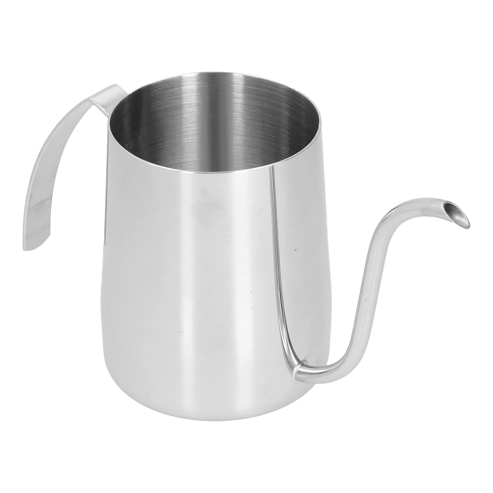Premium Stainless Steel Gooseneck Kettle 350ml - Food Grade Coffee & Tea Pouring Pot with Inner Scale - Perfect for Home, Office, Kitchen & Specialty Brewing
