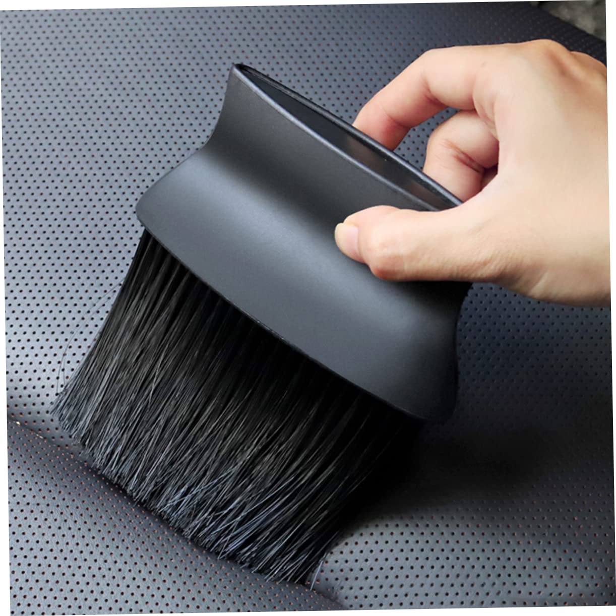 ERINGOGO Soft Fur Interior Cleaning Brush - Car Detailing & Polishing Brush for Wheels, Dashboard, and Upholstery | Perfect for Auto Detailing, Home Cleaning, and DIY Car Care