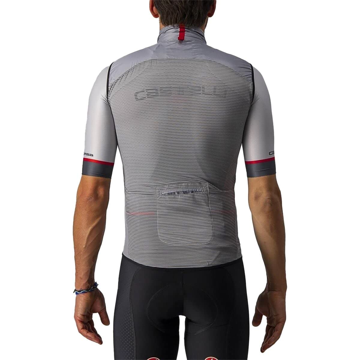 CASTELLI Men's Sporty Cycling Jersey - High Performance Bike Shirt for Road & Mountain Biking - Breathable & Moisture Wicking for Comfortable Rides