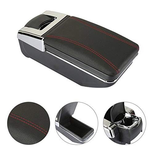 Mercedes Smart Fortwo Armrest Box - Leather Console Storage for Cars