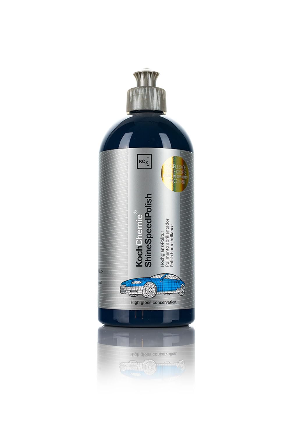 Koch-Chemie Shine Speed Polish - Premium Car Paint Gloss Finish & Protection - 500ml - For Show Cars, Daily Drivers & Detailing Enthusiasts