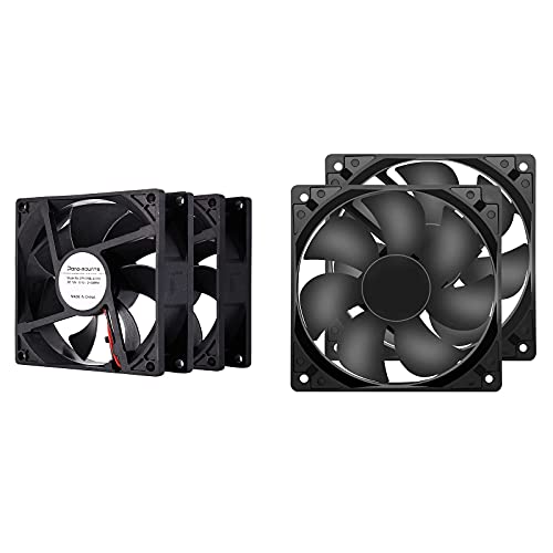 120mm & 90mm 12V DC Computer Case Fans - High Performance PC Cooling Fans for Gaming Rigs, Workstations & Desktop Computers