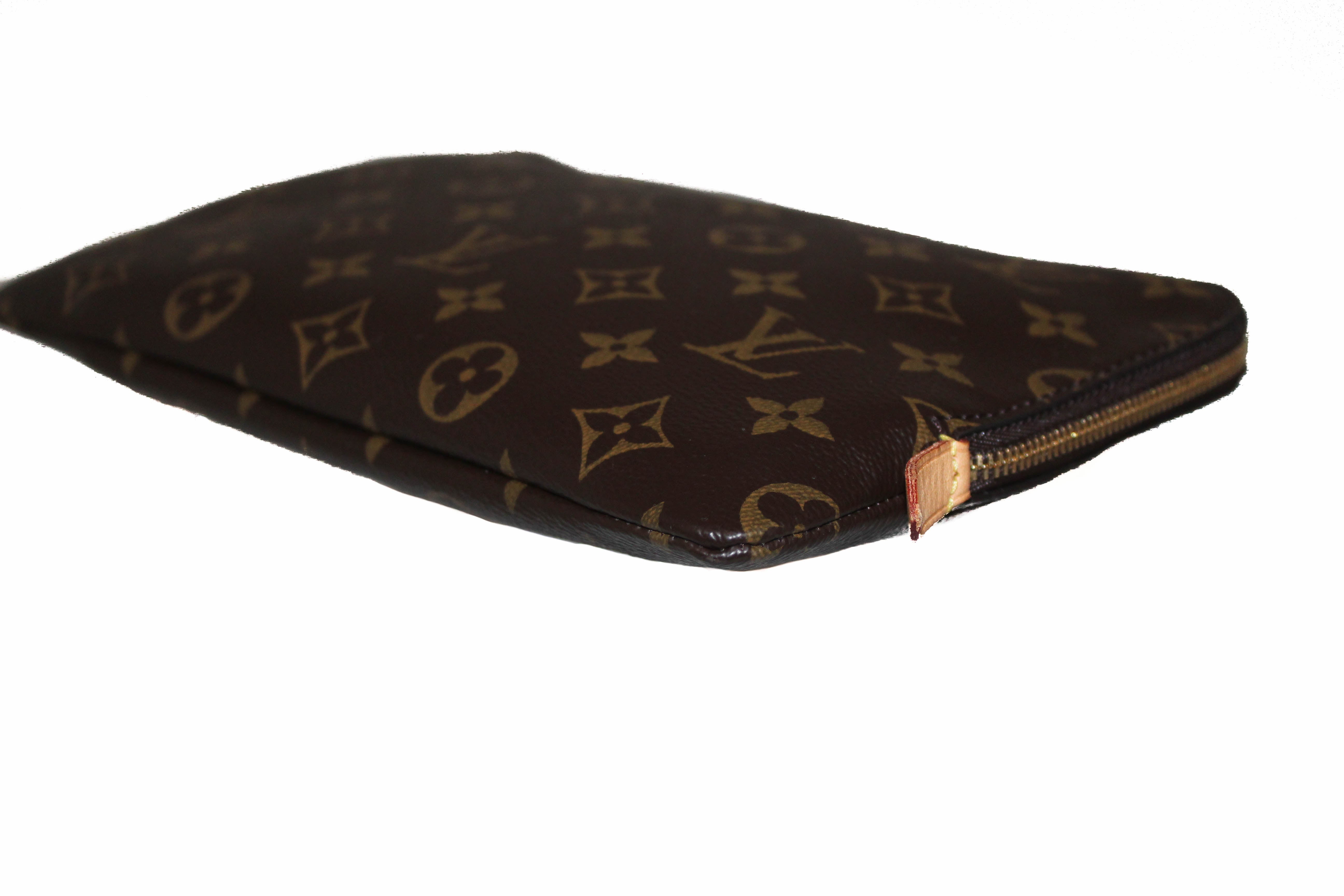 Authentic Louis Vuitton Monogram Canvas Etui Voyage PM Pouch - Luxury Travel Cosmetic Bag for Women, Perfect for Makeup Organizer & Toiletry Case on Vacation