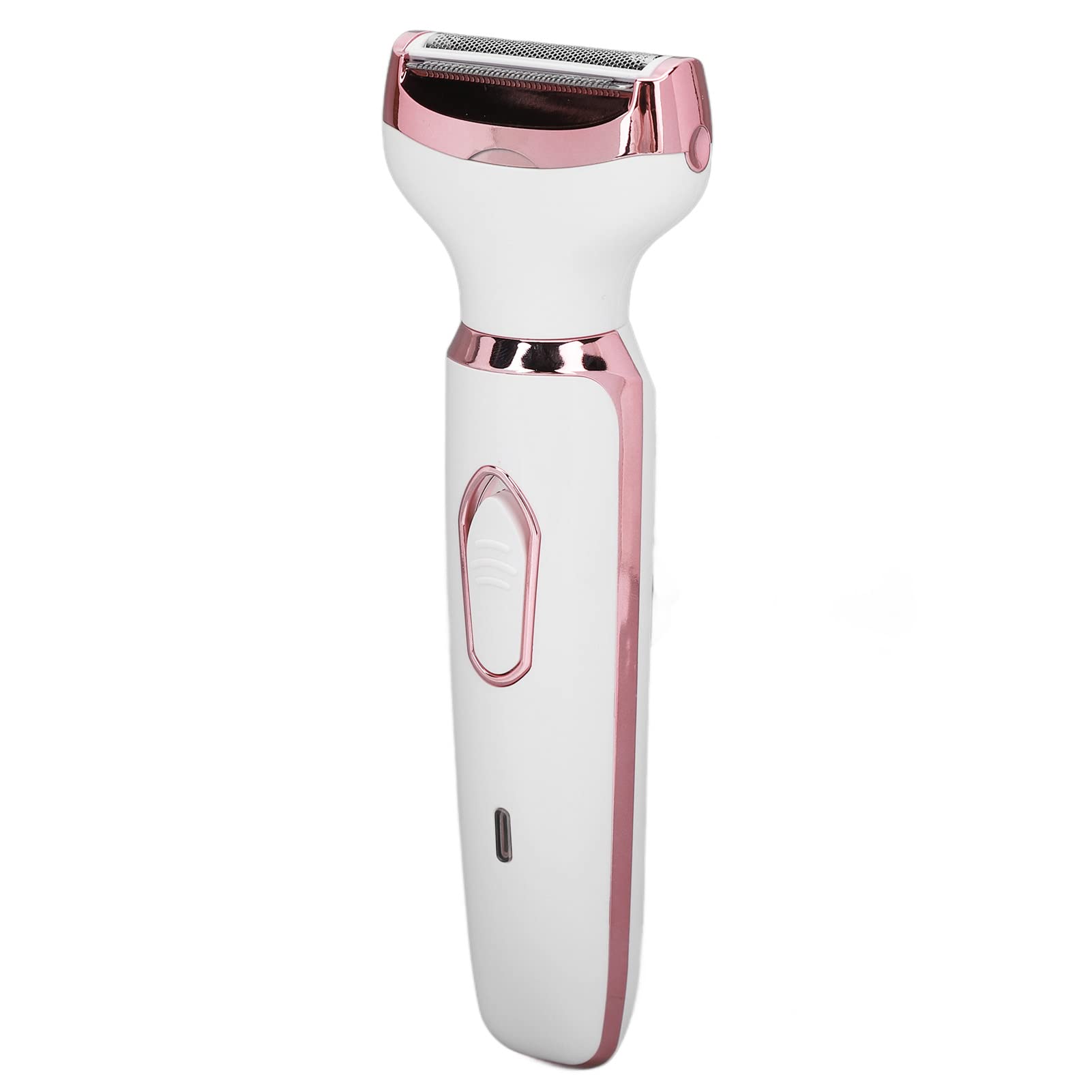 4-in-1 USB Rechargeable Electric Shaver for Women - Waterproof Facial Hair Remover & Eyebrow Trimmer with Stainless Steel Blades - Perfect for Travel, Gym & Daily Grooming Routine