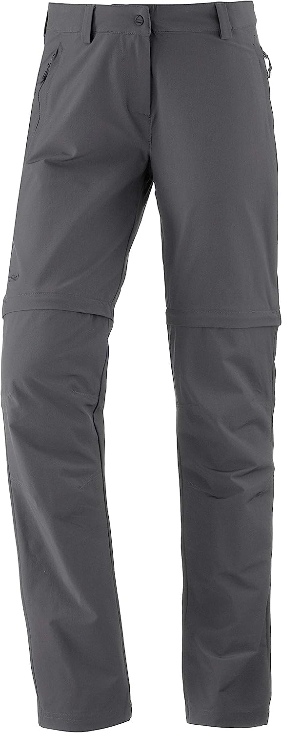 Schöffel Women's Ascona Convertible Zip-Off Hiking Pants - Lightweight Quick-Dry Outdoor Trousers for Travel & Adventure