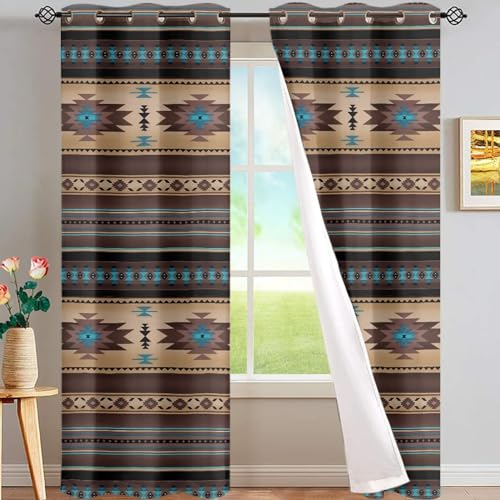 Southwestern Pattern Brown