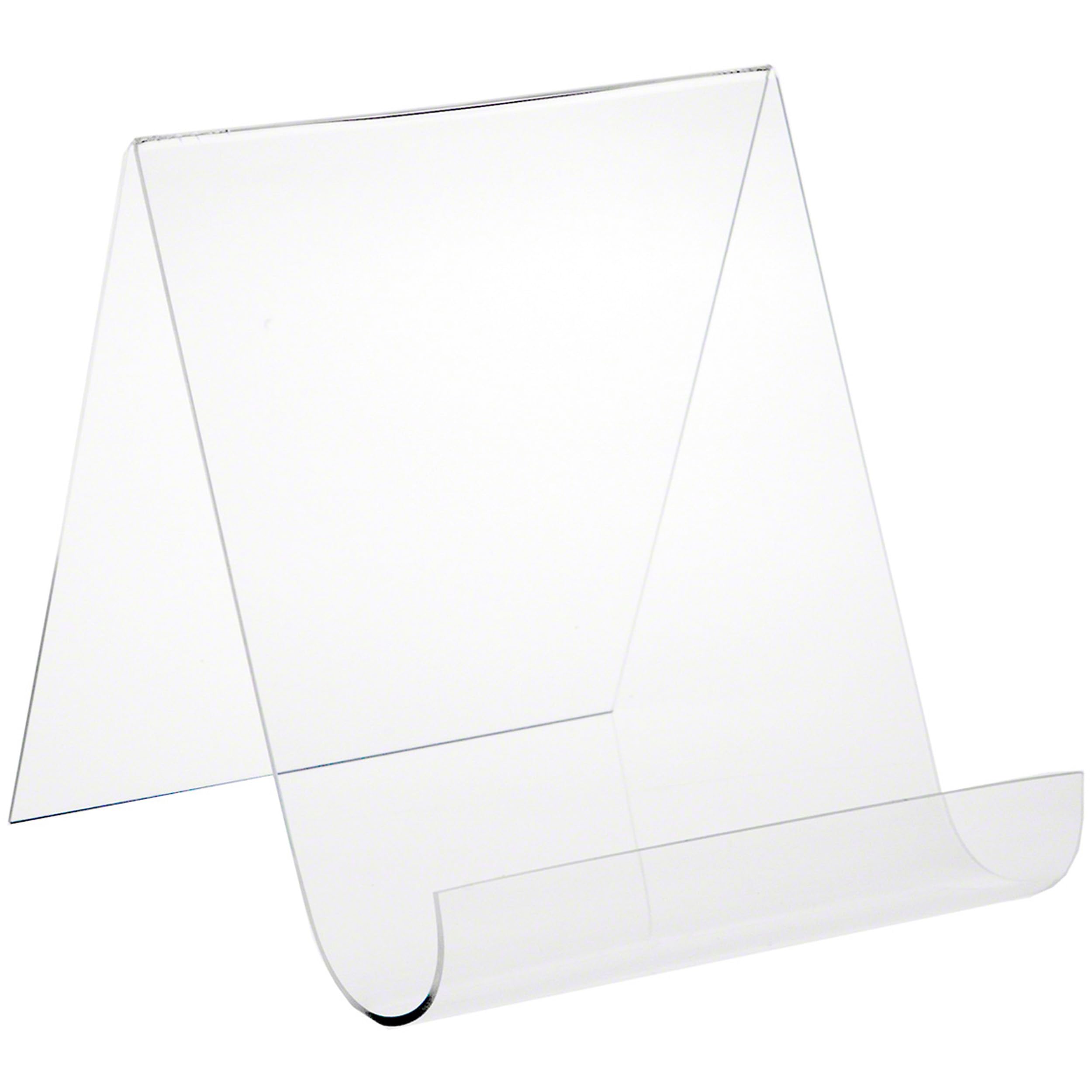 Plymor 3-Pack Clear Acrylic Display Easel - 10