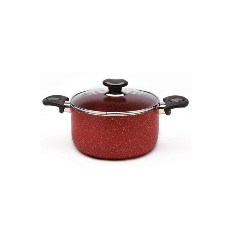 Acrochef 7.8 Quart Stainless Steel Stock Pot with Tempered Glass Lid - YLGK420 - Perfect for Soups, Stews, and Pasta Cooking