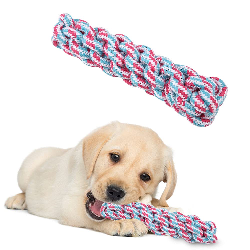Zerodis Corn-Shaped Dog Chew Toys - Durable Polyester Teething Toys for Puppies & Small Medium Dogs, Bright Colors, Bite-Resistant & Safe - Perfect for Teething Relief, Playtime & Training