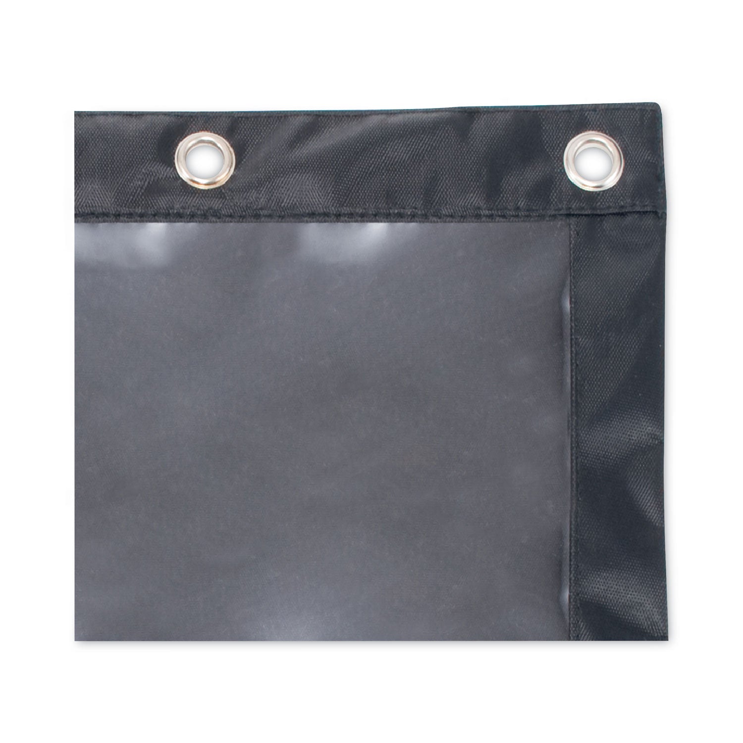 Advantus 3-Hole Punched Binder Pencil Pouch - 10 x 7.38 Inches, Black/Clear, 3-Pack - Perfect for School, Office & Organization Supplies Storage