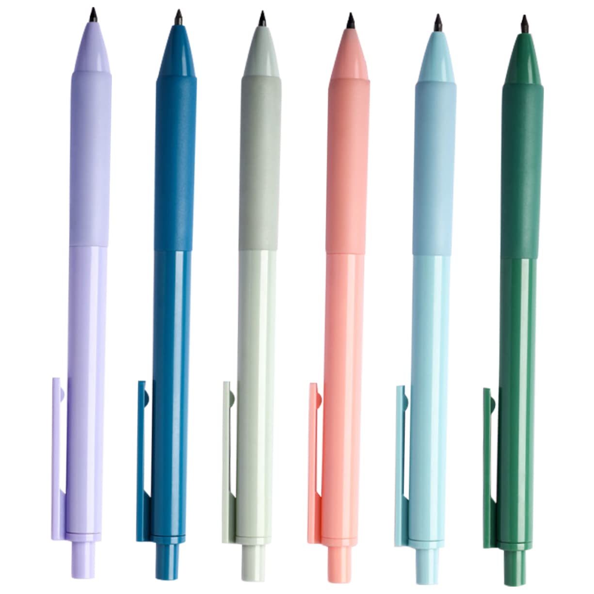 VILLCASE 6pcs Reusable Inkless Writing Pencils for Sketching, Drawing & Drafting - Perfect for Artists & Students