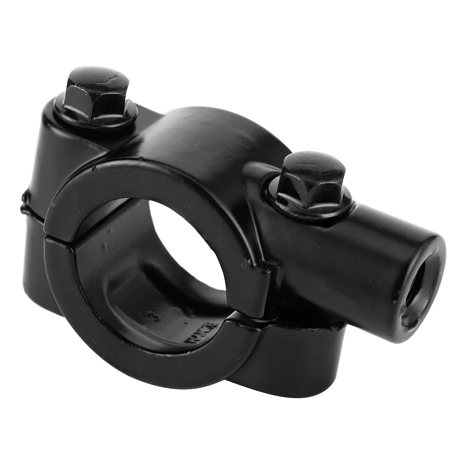 22mm (0.87in) Handlebar Mirror Mount Bracket - Universal Rearview Mirror Clamp for Motorcycles, Bicycles & Tricycles - Durable Mirror Fixer for Safe Riding & Commuting