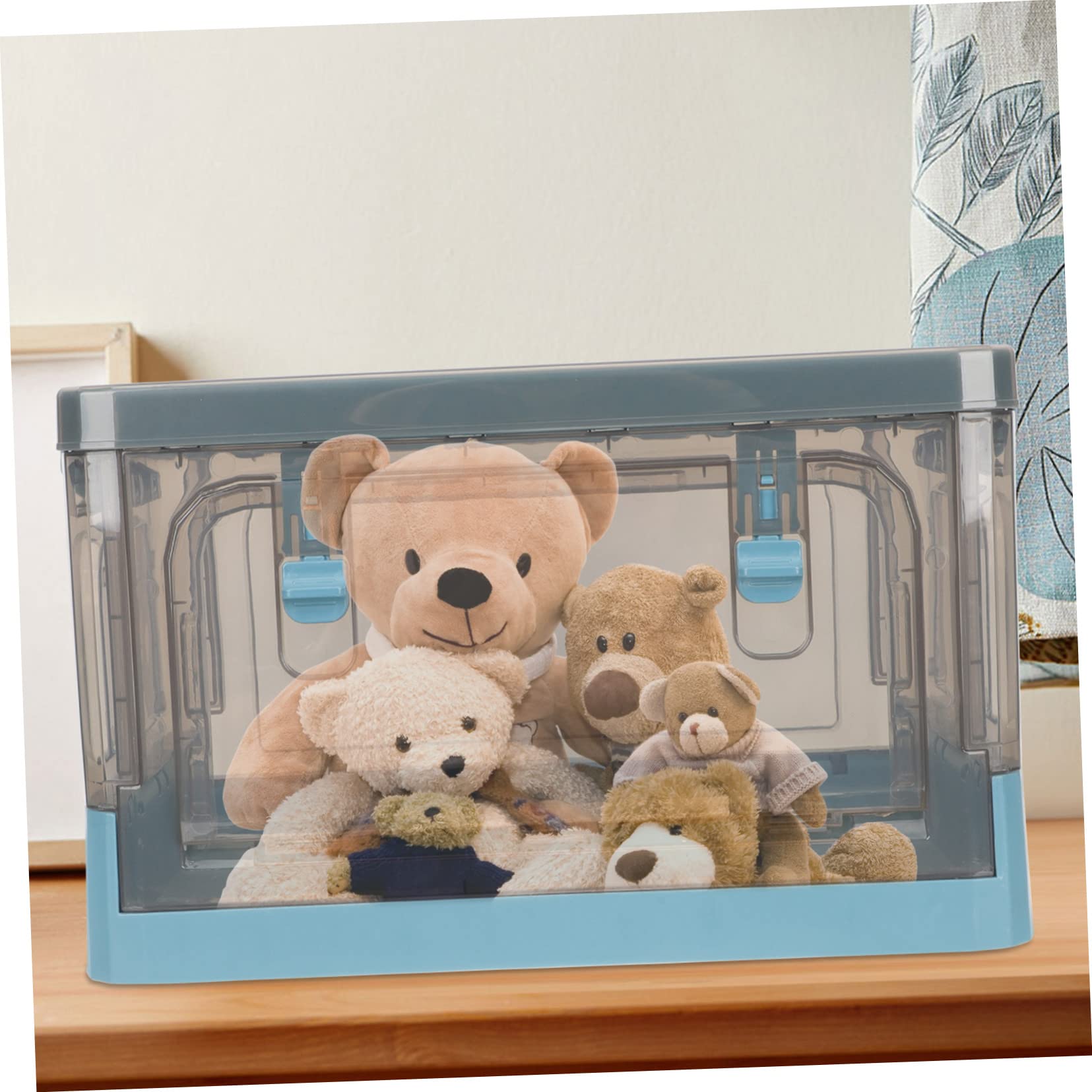 Foldable Storage Box with Lid - Multi-Purpose Organizer for Books, Clothes & Bedroom | Perfect for Students, Home & Office Organization