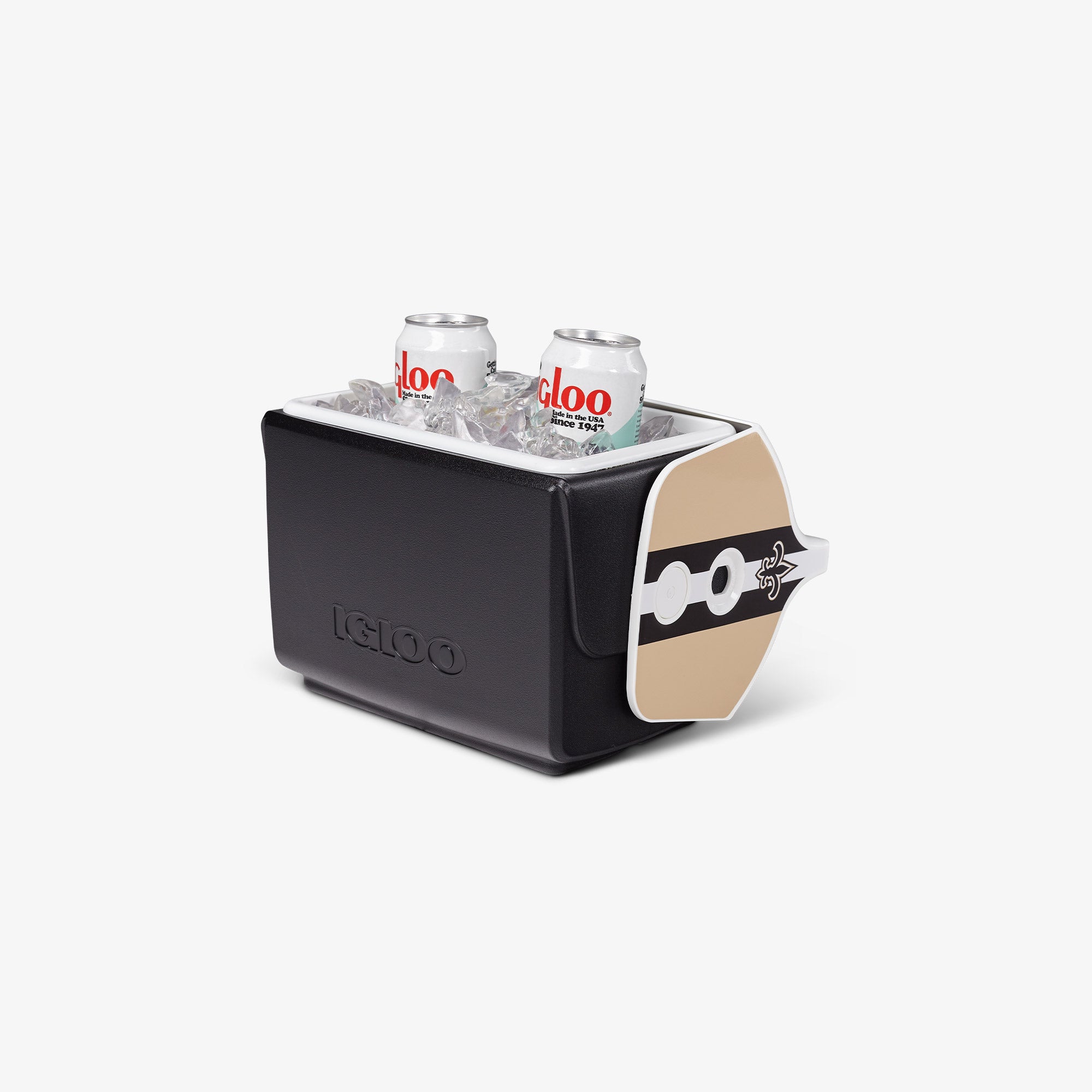New Orleans Saints 7 Qt Insulated Cooler - Portable Tailgating & Picnic Cooler for Football Fans - Perfect for Game Day, Camping & Outdoor Activities