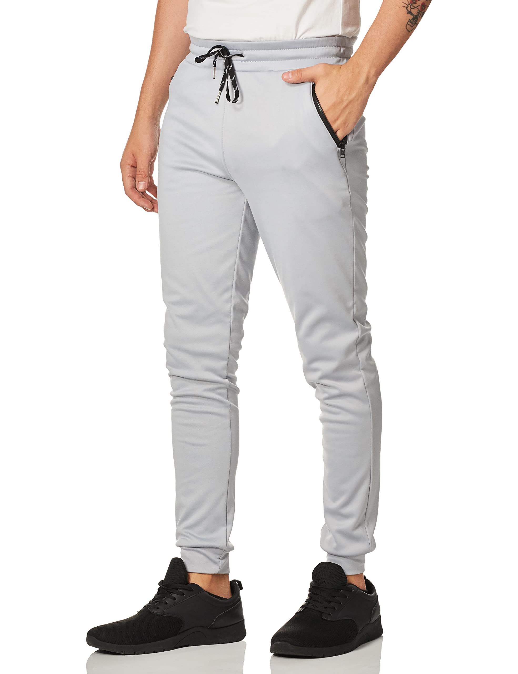 Southpole Men's Jogger Pants - Comfortable Athletic Sweatpants for Running, Gym & Casual Wear | Lightweight & Breathable Workout Pants for Men