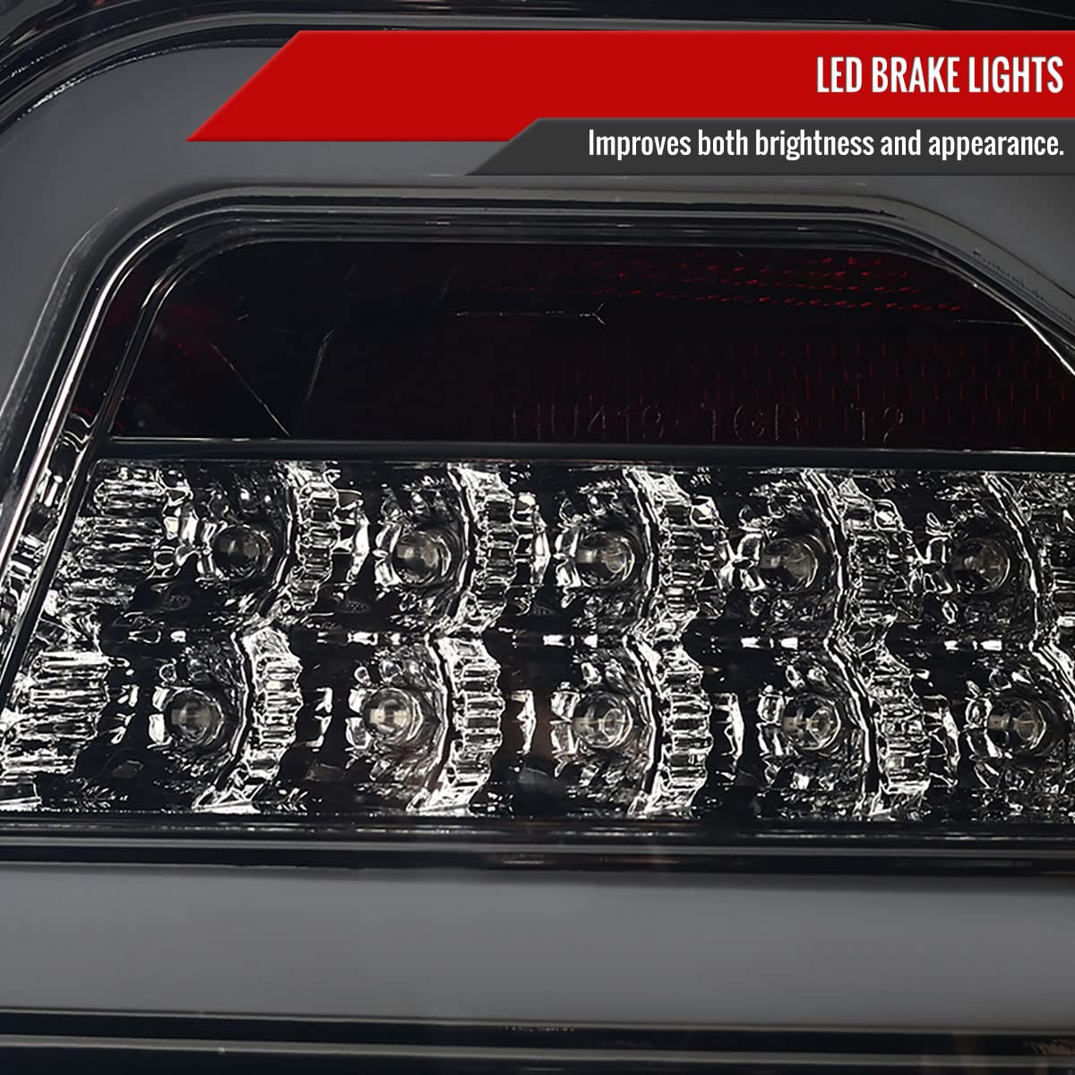 Smoke LED Tail Lights for 06-11 Models - Tinted Brake Lamps for Enhanced Style & Safety | Perfect for Night Driving & Custom Car Upgrades