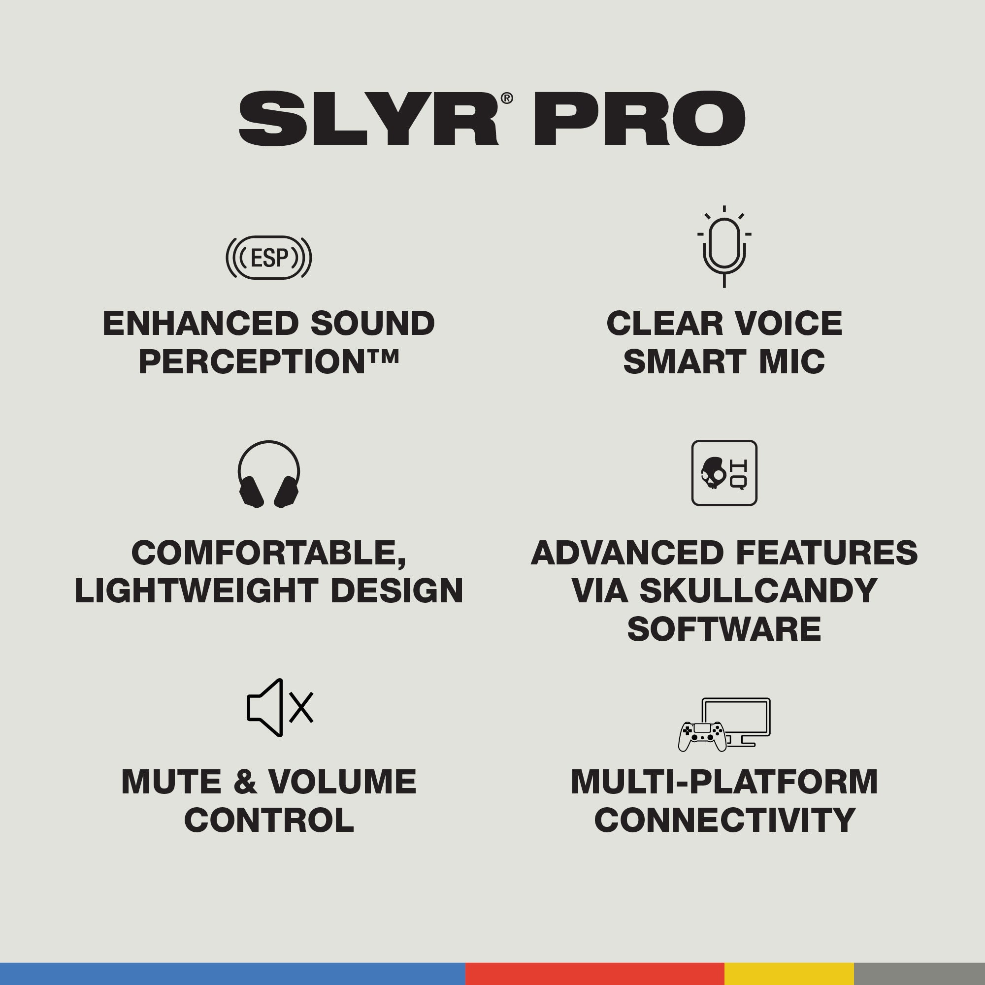 SLYR® Pro - Premium Wireless Earbuds with Noise Cancellation, Bluetooth 5.2, 30H Playtime - Perfect for Workouts, Commuting & Travel