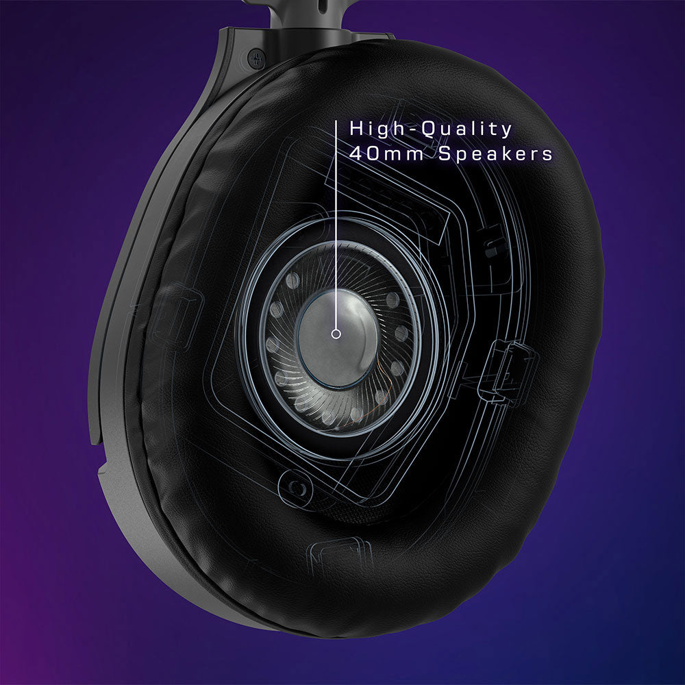 Turtle Beach Recon 70 Multiplatform Gaming Headset - Wired Over-Ear Headphones with Mic for PC, PS4, Xbox, Switch - Black | Perfect for Online Gaming, Streaming & Chatting