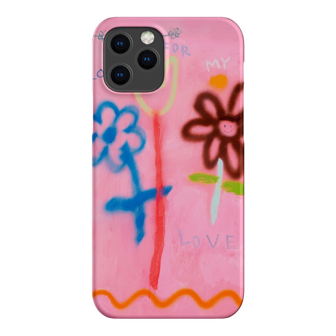 Flowers Phone Case for iPhone 15 14 13 12 Pro Max XR - Cute Floral Design Protective Cover [Perfect for Spring, Summer & Everyday Use]