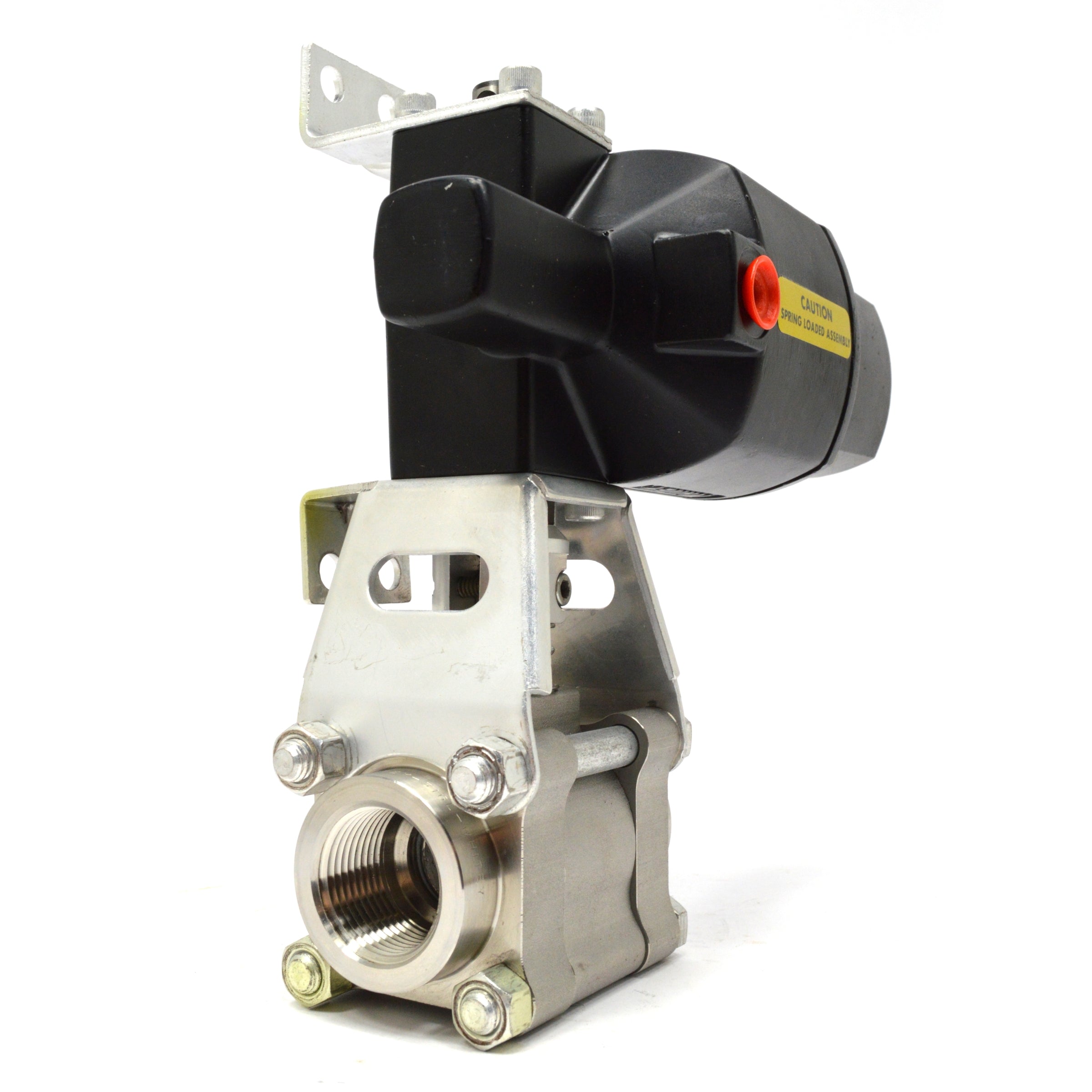 New WHITEY Model 133 SR Pneumatic Actuator with Swagelok SS 65TF16 133 NO Valve (2 Available) - High-Performance Industrial Automation Solution for Process Control Systems