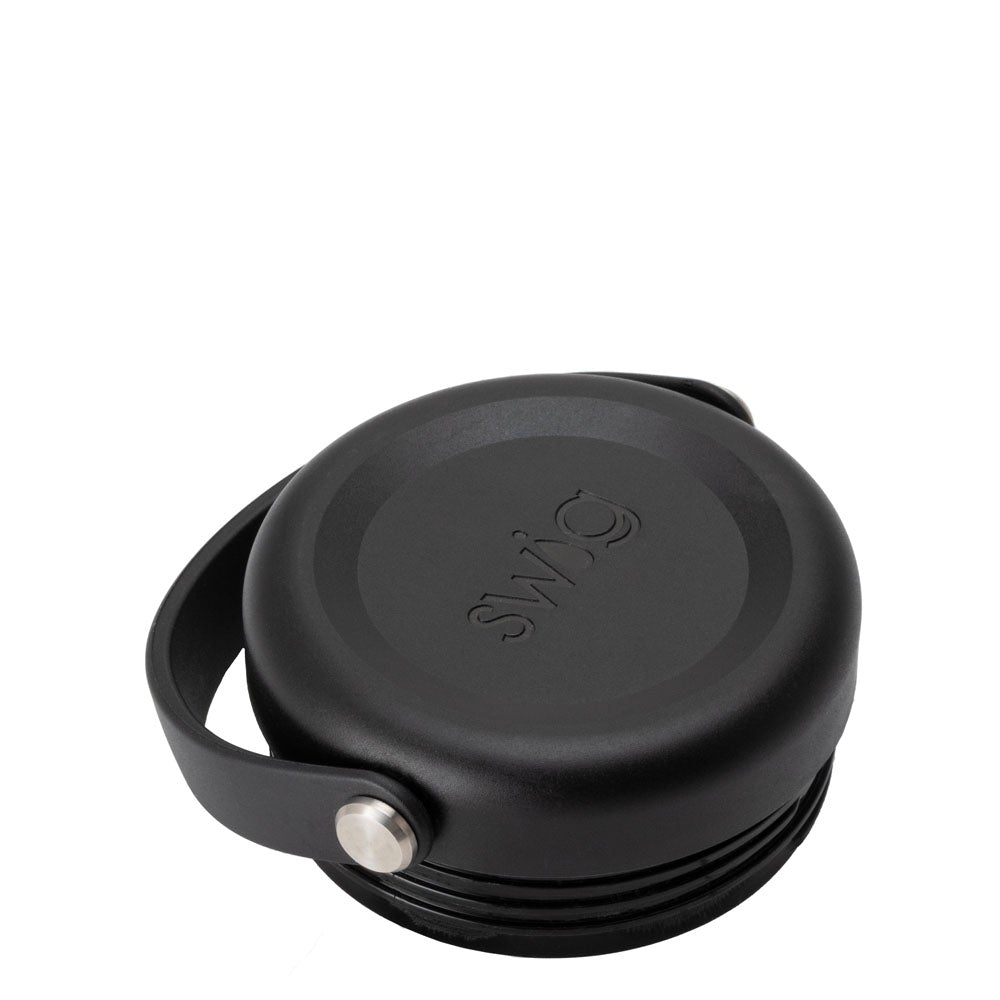Black Grab & Go Cap 12oz Insulated Stainless Steel Tumbler - Perfect for Coffee, Tea & Cold Drinks On The Go