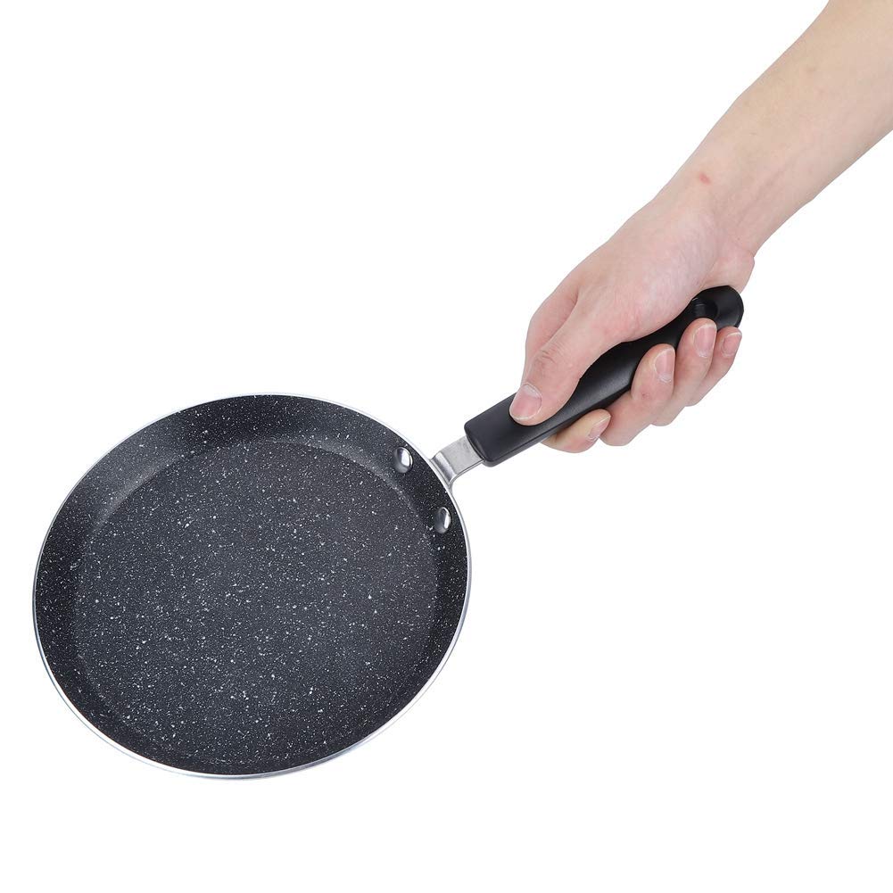 Non-Stick Frittata Pan with Ergonomic Handle - Universal Skillet for Pancakes, Crepes & Flat Omelettes - Perfect for Breakfast, Brunch & Healthy Cooking at Home