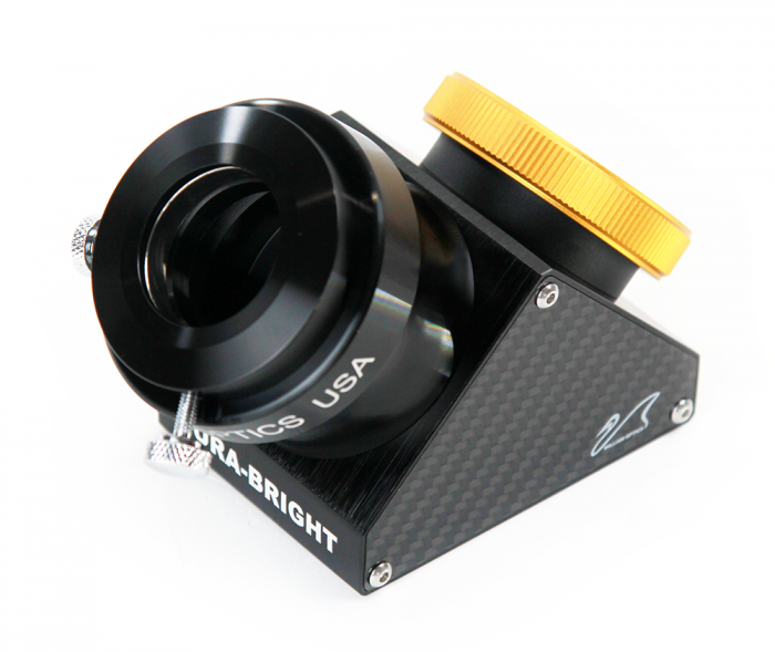 Dura Bright 2 Dielectric Diagonal for SCT Threaded Telescope Scope with Built-in Thermometer - Perfect for Astronomy Observation & Stargazing (D DIG2D C DB SCT)